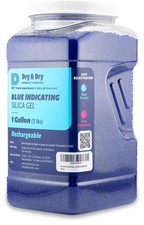 Dry 5 LBS Blue Indicating Silica Gel Beads Desiccants 5 LBS,
