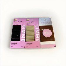 GIMME Bounce Back Hair Bands for Fine Hair, Multicolor, 3 Pack 12 Ct Each