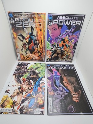 Absolute Power 2024 #1, 1, 1, 3,4 (DC Comics July 2024)