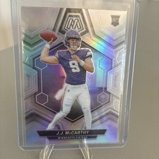 2024 Panini Mosiac Football Silver Prizm J.J. McCarthy RC