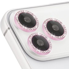 Zevytop Camera Lens Protector for iPhone 17 Pro/17 Pro Max, Diamond Pink
