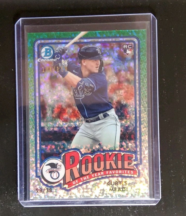 2024 Bowman - ROY Favorites Curtis Mead #ROY-10 Mini-Diamond /150