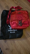 Damenhandtasche sansibar sylt - rot - mit schutzbeutel- nur 2 mal benutzt