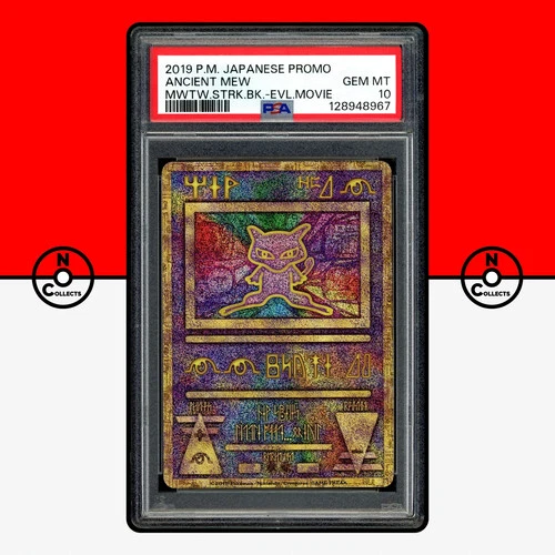 Pokemon PSA 10 Ancient Mew Mewtwo Strikes Back Movie Promo 2019 Japanese