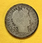 1910-D Barber Dime. 90% Silver. Good Condition. Charity Auction/Animal Rescue — photo 1