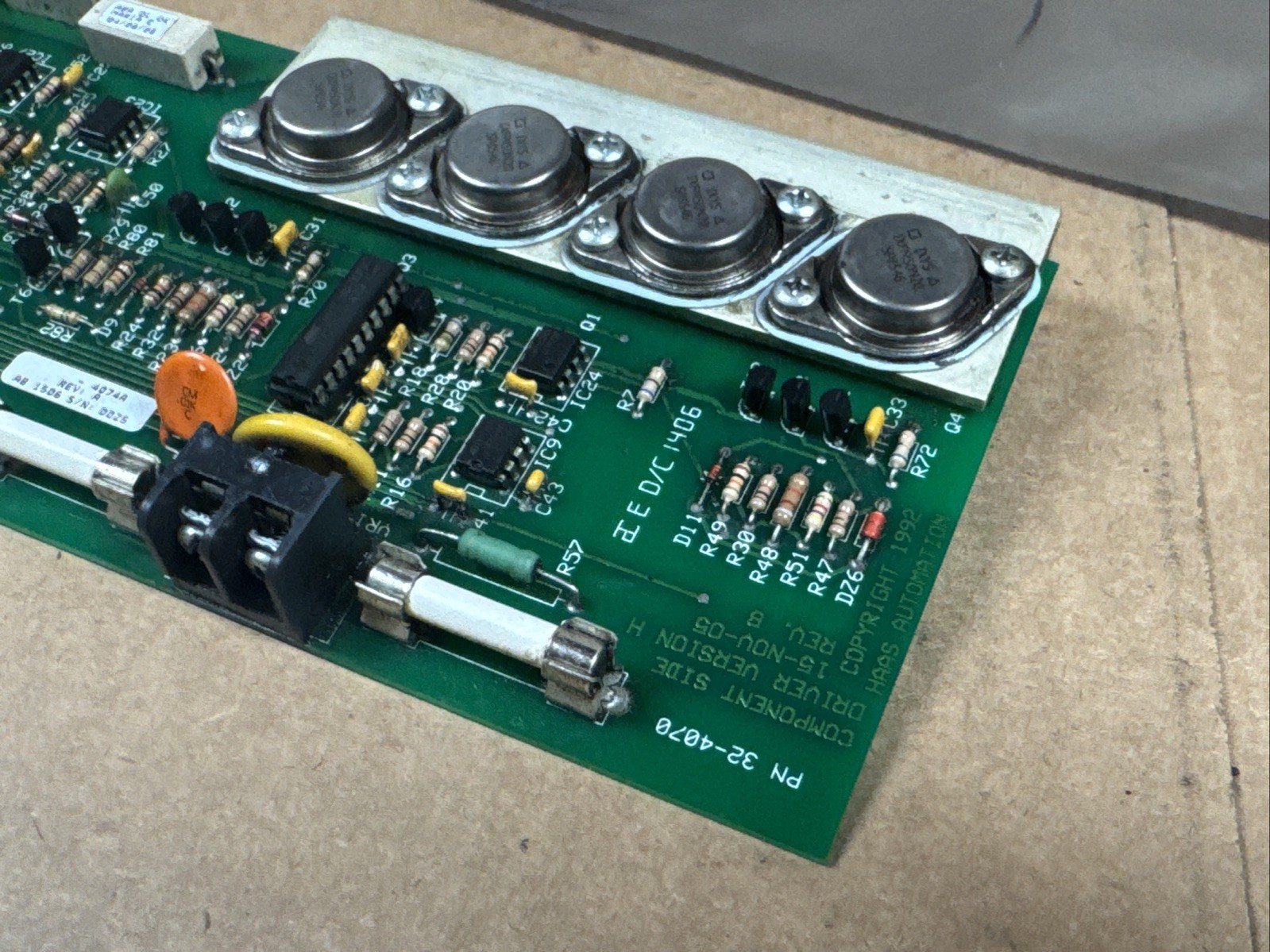 HAAS 4074A Rev A Servo Drive Board 32-4070  32-4074A XYZ-AXIS WARRANTY FAST SHIP