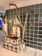 Floor Standing Lamp Silver Birch Over 7.8 feet Tall. Approx