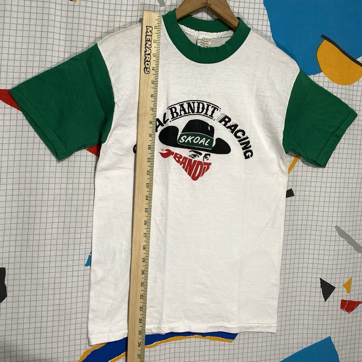 Vintage 70s 80s Skoal Bandit Tshirt Medium Racing Chew Tobacco 