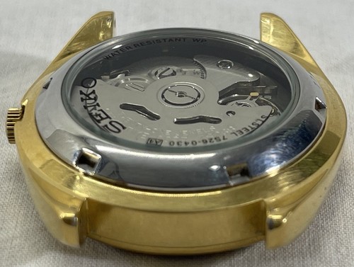 Seiko 5 Automatic 7S26-0430 A4 Black 21 Jewels 7S26B - No Band - Works - Picture 12 of 12