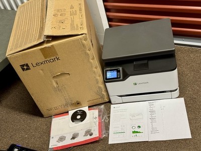 Lexmark MC3224dwe Color Laser All-In-One Printer, Pg: 4 Only, Testing Pages Only
