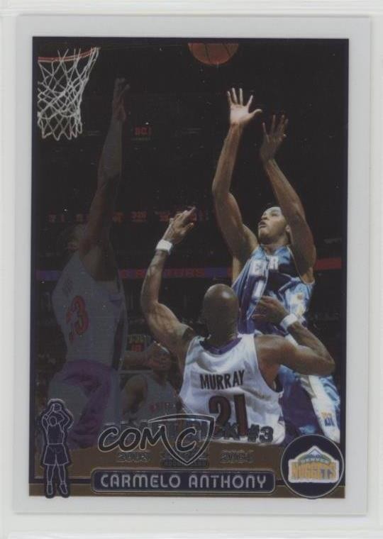 2003-04 Topps Chrome Carmelo Anthony #113 HOF 8f4