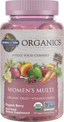 GARDEN OF LIFE, Mykind WOMEN'S MULTI Vitamine Mineralien 120 Gummies SUPER PREIS