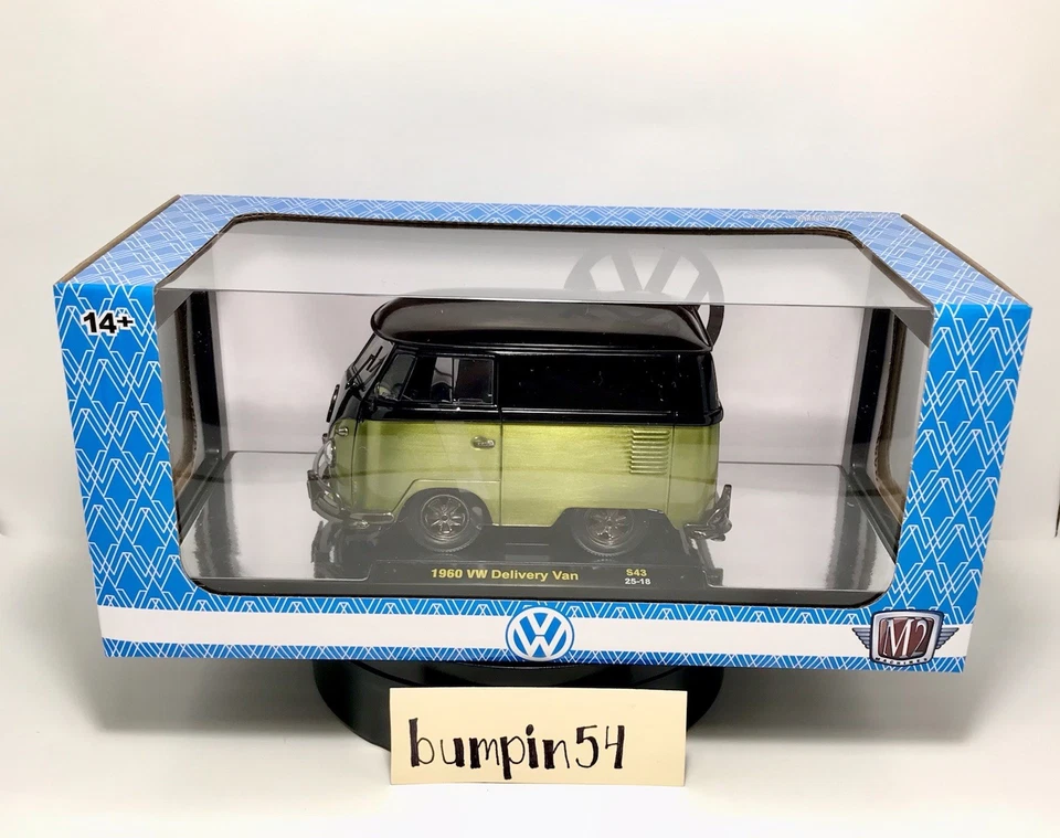 M2 Machines CHASE 1/24 1960 VW Delivery Van New Casting - Image 2 of 3