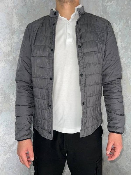 Men C.P. Company Jacket Grey Nylon M