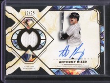 2025 Topps Diamond Icons Anthony Rizzo Single Player Auto Relics #/25