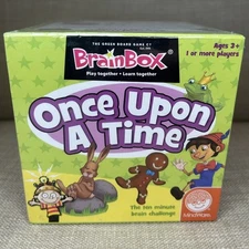 The Green Board Game BRAIN BOX Once Upon A Time University Games NEW Sealed