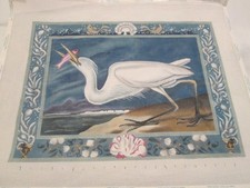 WHITE HERON-MELISSA SHIRLEY-HANDPAINTED NEEDL...