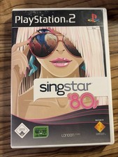 gioco singstar anni '80 playstation 2 ps2