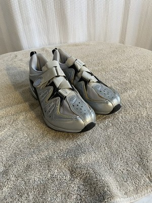 Nike Road Cycling Shoes Womens Silver Size US 8.5 Biking