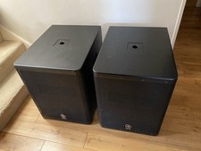 YAMAHA DXS12 Mk 1 POWERED 12 Inch  BASS BINS For DXR12 And DXR10 Top Speakers