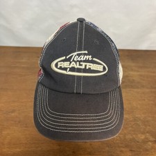 Team Realtree Patriotic Cotton Mesh Strapback Baseball Cap Hat