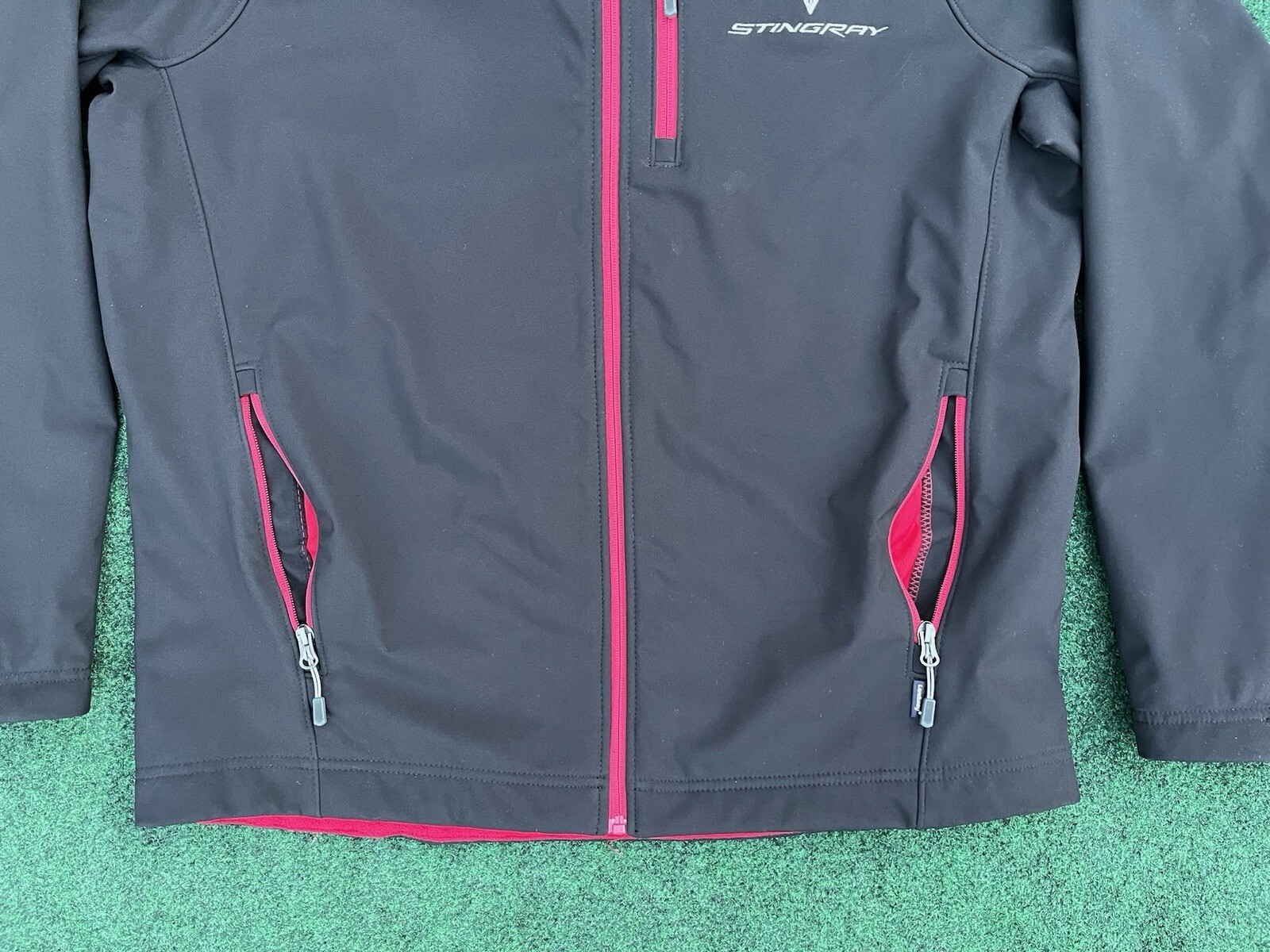 Corvette C7 Stingray Matrix Soft Shell Jacket Sz L - image 5