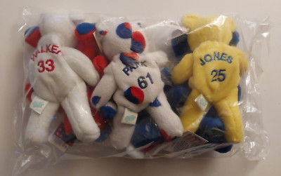 Salvino s International Bammers Beanie Bear Complete Full Set 1999 MLB Baseball