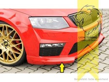 Rieger Frontspoiler Spoilerlippe Spoiler für Skoda Octavia RS 5E Limousine Combi