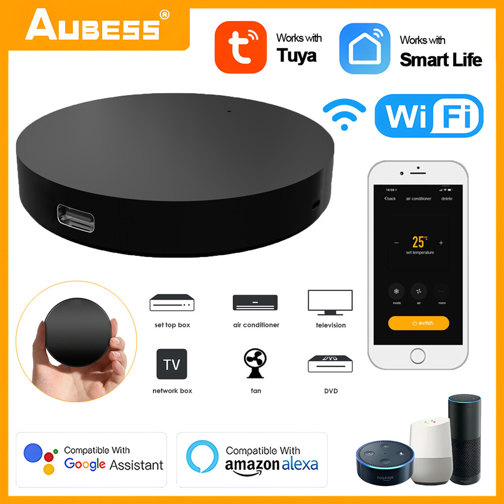 TUYA WiFi Smart IR Remote Controller Universal Infrared Smart Life App Integration