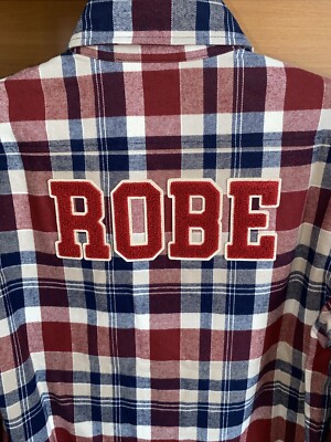 Robe Di Kappa Flannel Shirt Giovani Terracotte  Beige Cream
