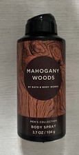 Bath  Body Works Mahogany Woods Men's Body Spray Mist 3.7oz