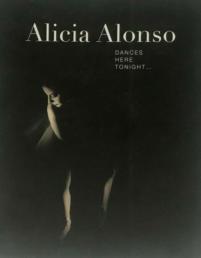 Catalog ¨Alicia Alonso, Dances Here Tonight..¨ Year 2010 Ograniczona ilość, obfita