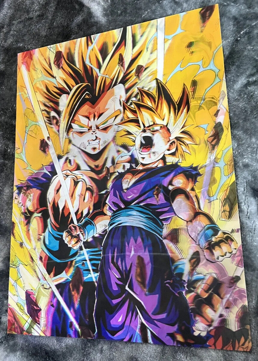 Dragon Ball Super Goku 3D Lenticular Wall Art Poster With Frame