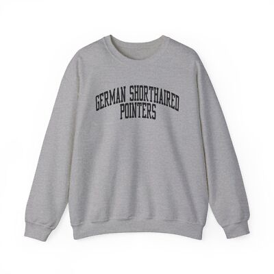 German Shorthaired Pointer Dog Mom Dad Sweatshirt Gifts Crew Neck Shirt Long