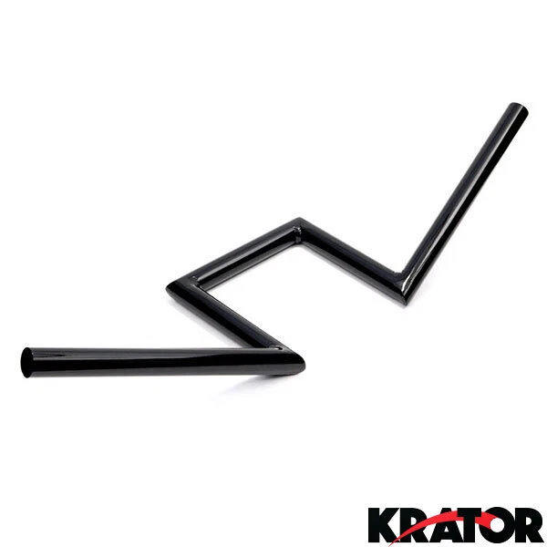 Manillar de repuesto Z Bars negro 1" pulgada Zee para Suzuki Savage LS 650 Foto 3 de 4