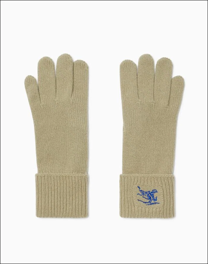 $300 Nuevos con Etiquetas Auténticos Guantes Burberry Logo Bordado Cajero Mezcla Hunter S/M Unisex Foto 3 de 4