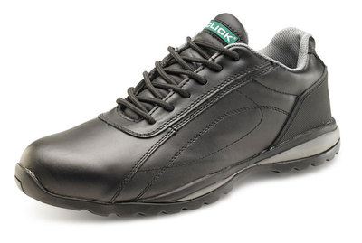 Beeswift CF7BL Doppelt Dichte Turnschuhe Stil Schuhe Sbp Schwarz/Grau