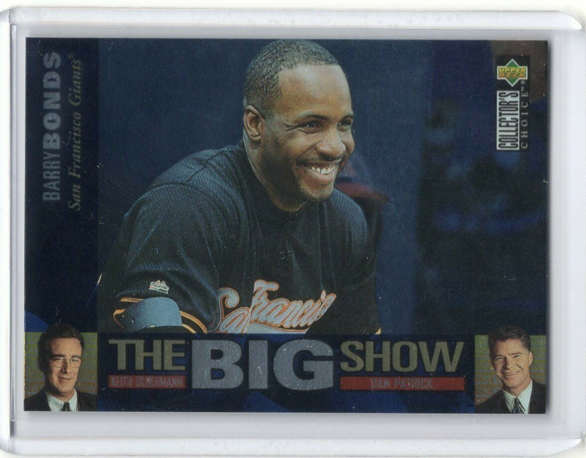 BARRY BONDS 1997 Upper Deck Collector's Choice THE BIG SHOW #40
