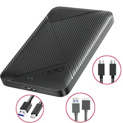 GiGimundo Hard Drive Enclosure 2.5" USB 3.0 - External Case SSD HDD Caddy SATA