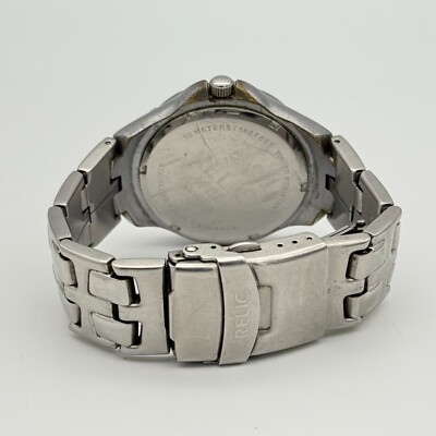 Men's RELIC Wet Classic Silver Tone, Blue Subdials, Steel