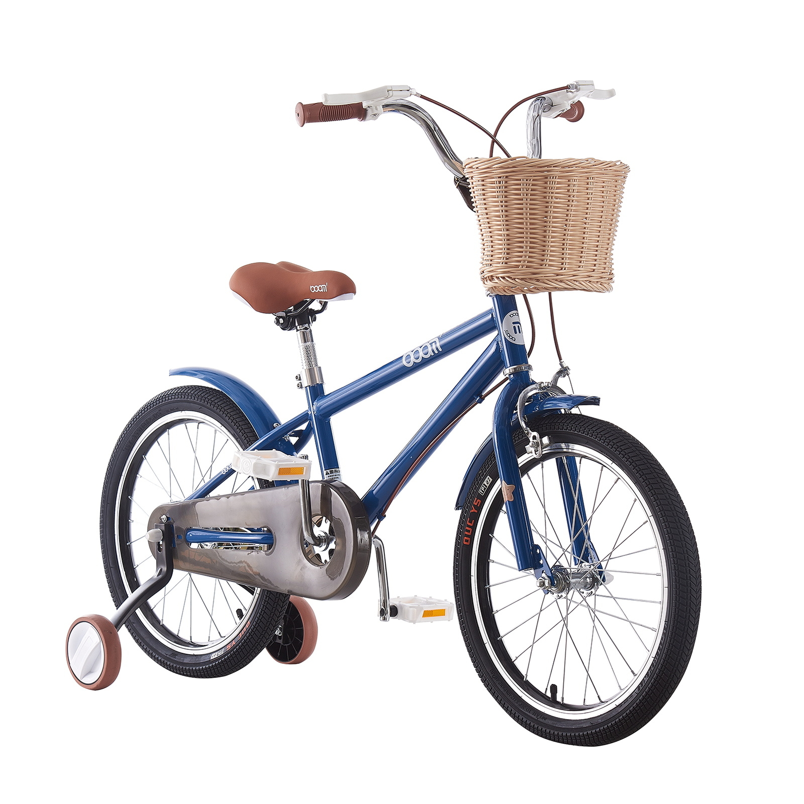 16 inch bike with stabilisers and basket
