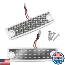 X AUTOHAUX 2pcs LED License Plate Light Lamp Assembly for Toyota 4Runner 1996