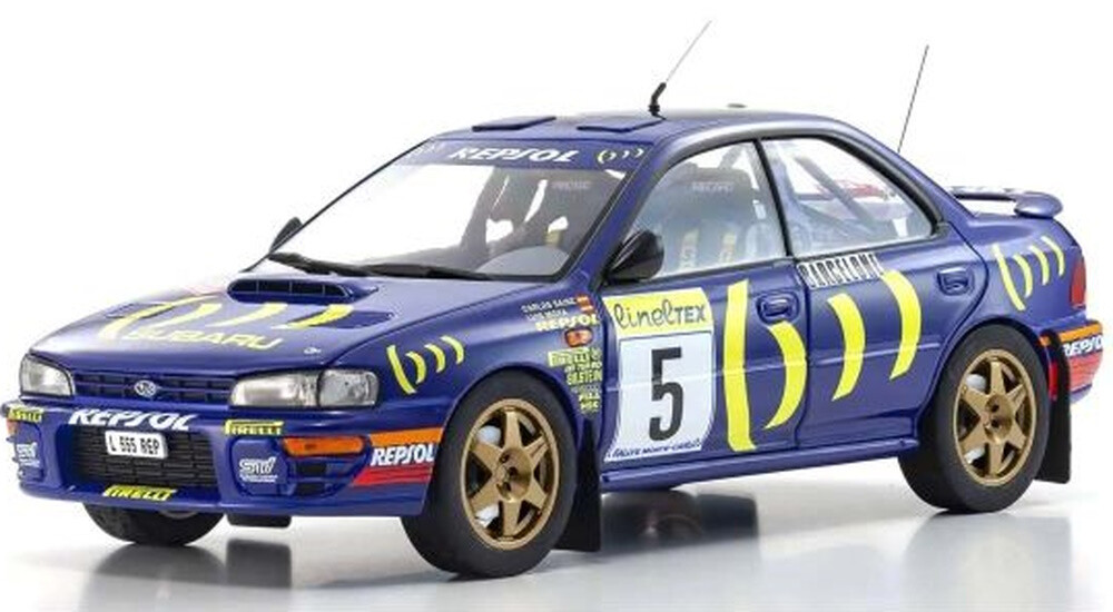 AUTO ART 1/18 SUBARUインプレッサ WRC 1995 #5 Subaru Impreza No.5 Winner Monte Carlo 1995 (Carlos Sainz / Luis
