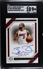 🔥 2020 🔥 Dwayne Wade National Treasures Peerless Signatures Auto #/25! ⚡️