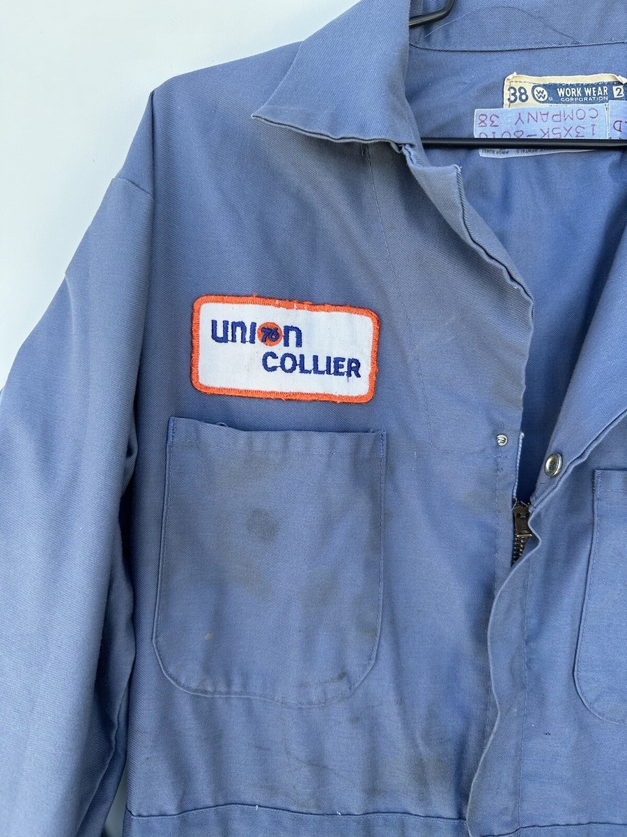 Vintage Work Wear Corporation Jump Suit 38 Garage Coveralls