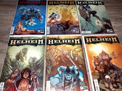 Helheim & Brides of Helheim #1 2 3 4 5 6 1-6 Full Set Oni Press Cullen Bunn