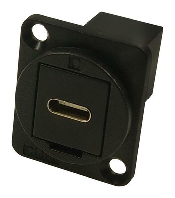 Prolunga USB 3.1 C Da Pannello – Maschio A Femmina, 5 Pollici, Montaggio A Pannello.