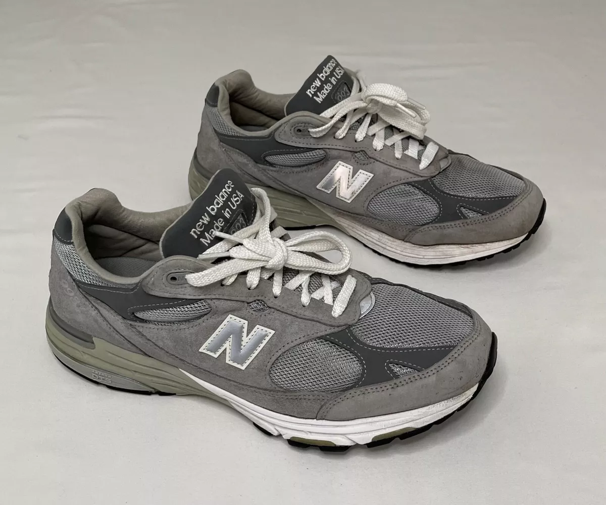 New Balance  Made in USA Grey Athletic Running Shoes .5 4E Wide MRGL