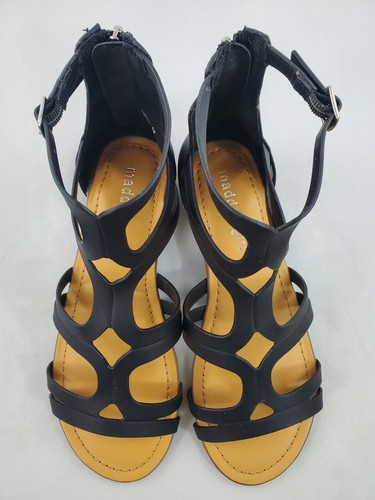 Sandalias Madden Girl 00132263 Dare Negras Talla 6 M $90 - Imagen 3 de 11