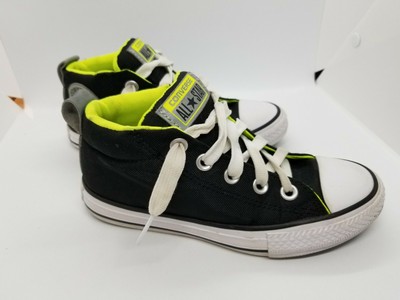 junior converse black high tops